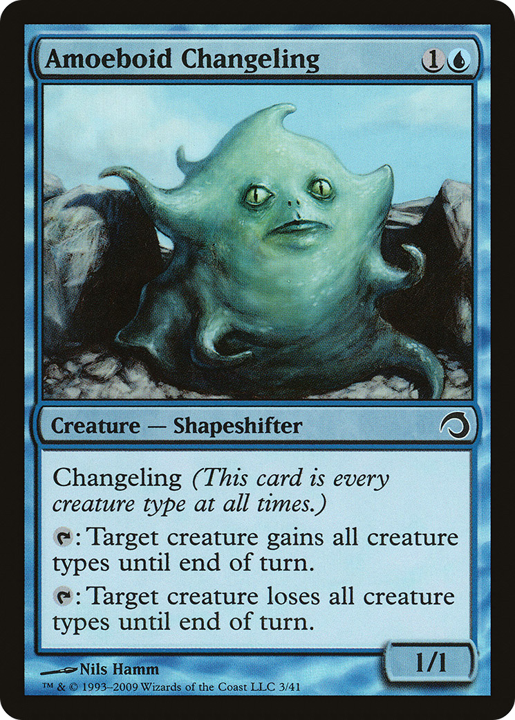Amoeboid Changeling [Premium Deck Series: Slivers] - Trinity Hobby