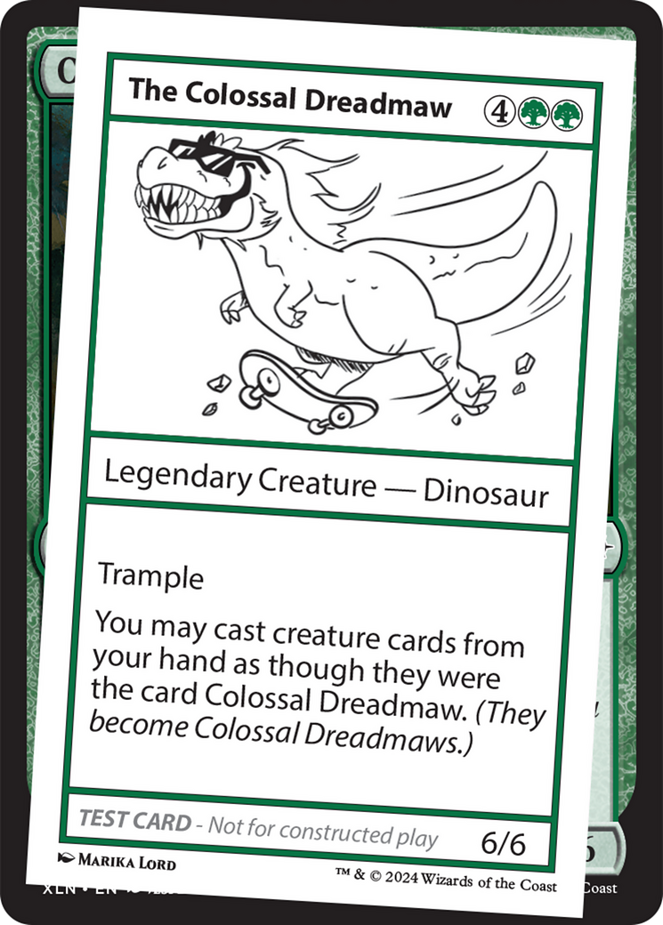 The Colossal Dreadmaw [Mystery Booster 2 Playtest Cards] - Trinity Hobby