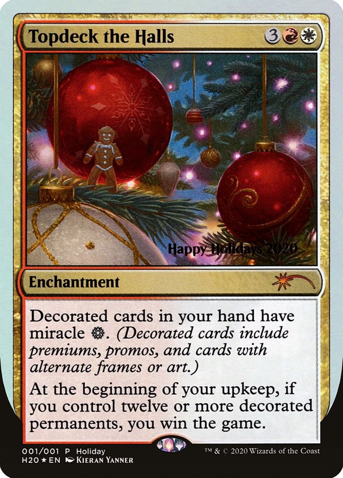 Topdeck the Halls [Happy Holidays] - Trinity Hobby