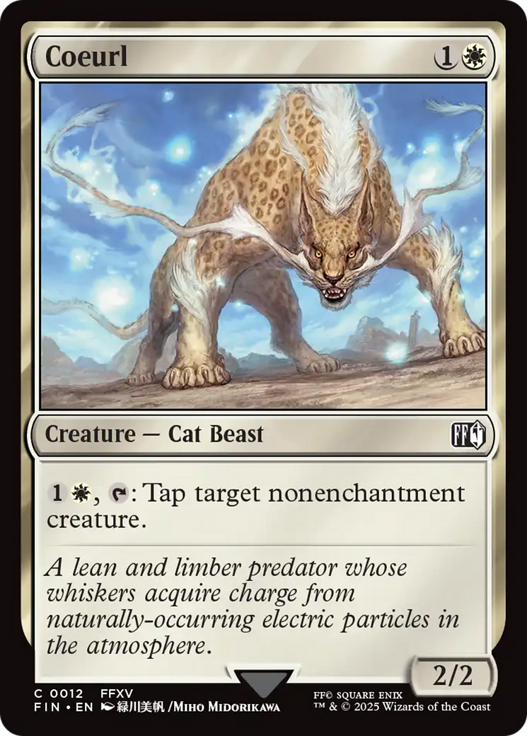 Coeurl  [Foil]  (FIN-012) - [FINAL FANTASY] - Trinity Hobby
