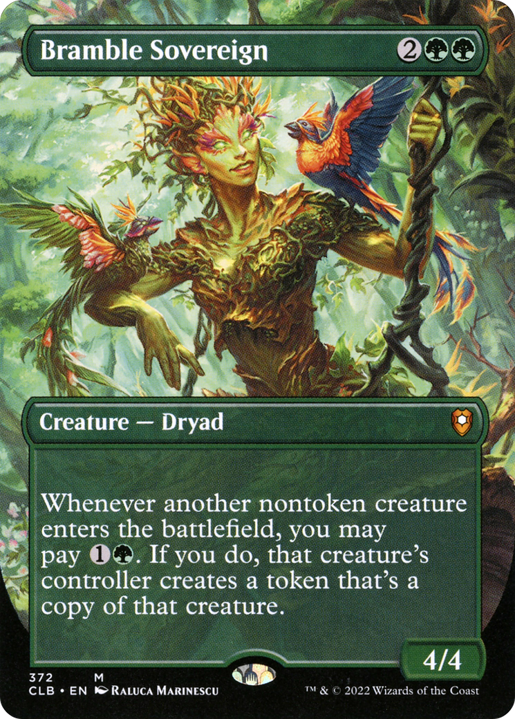 Bramble Sovereign (Borderless Alternate Art) [Commander Legends: Battle for Baldur's Gate] - Trinity Hobby