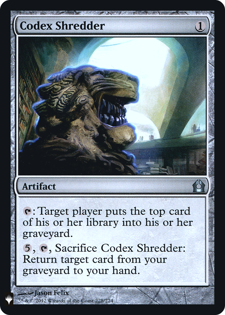 Codex Shredder [Mystery Booster] - Trinity Hobby