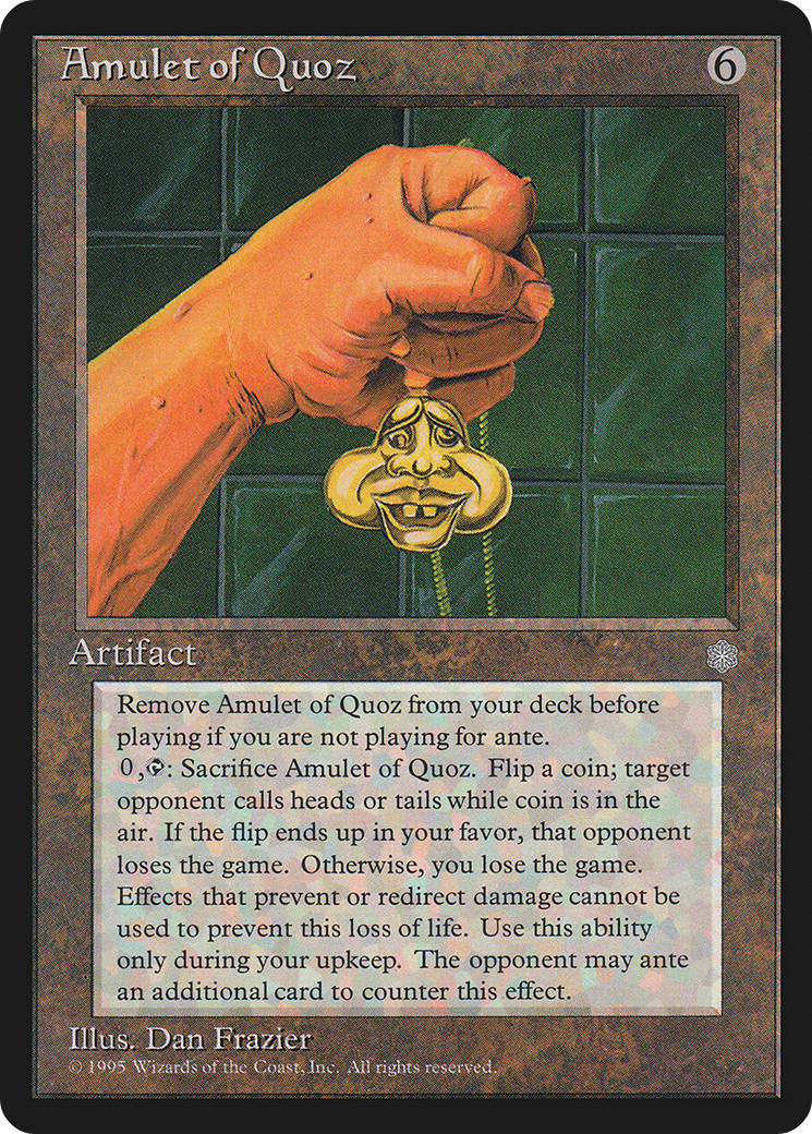 Amulet of Quoz [Ice Age] - Trinity Hobby
