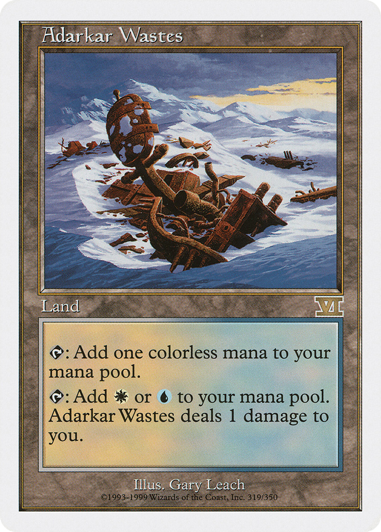 Adarkar Wastes [Classic Sixth Edition] - Trinity Hobby