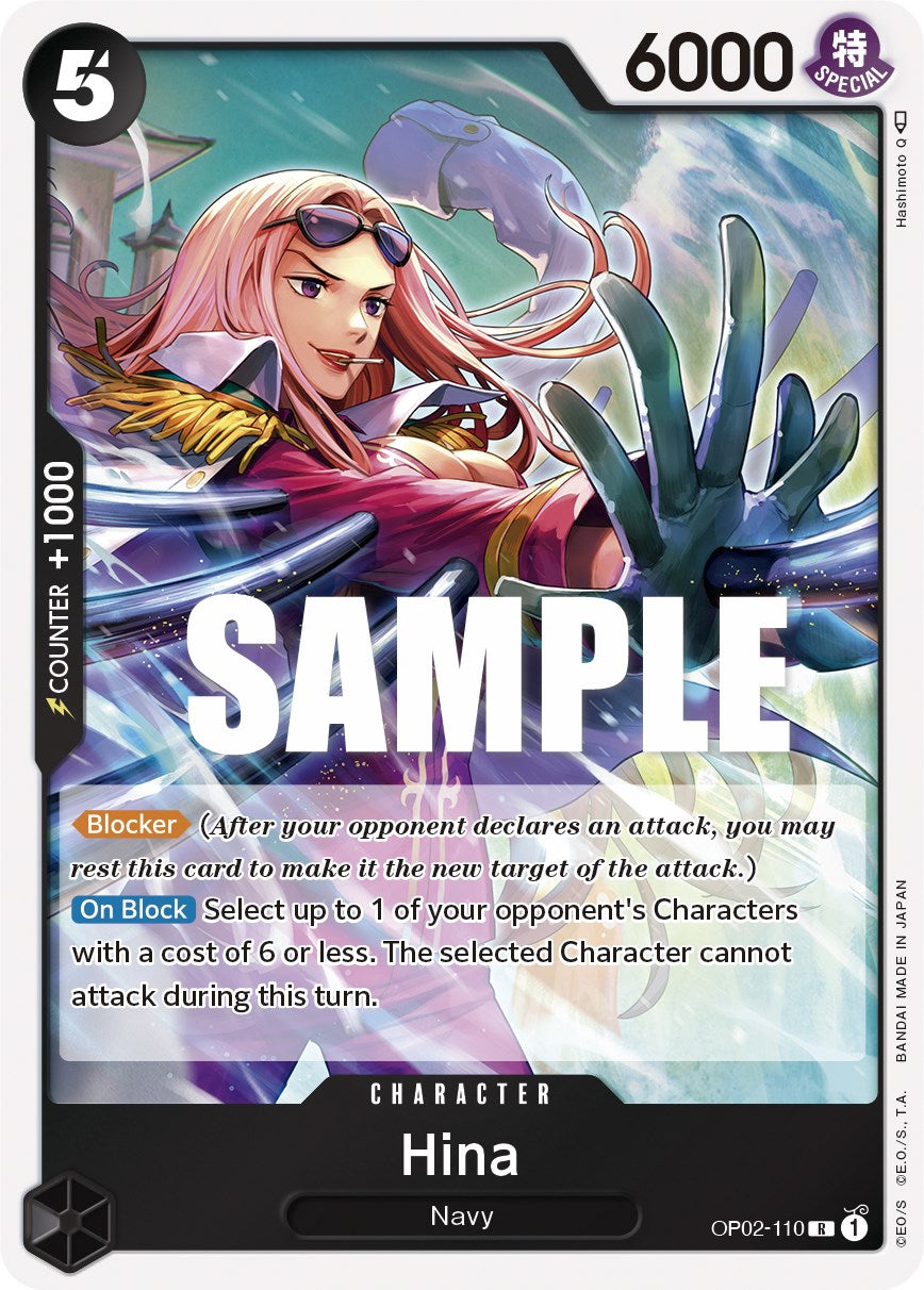 Hina (OP02-110) - [Paramount War] Foil - Trinity Hobby