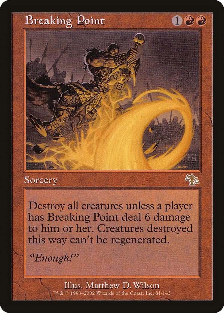 Breaking Point [Judgment] - Trinity Hobby