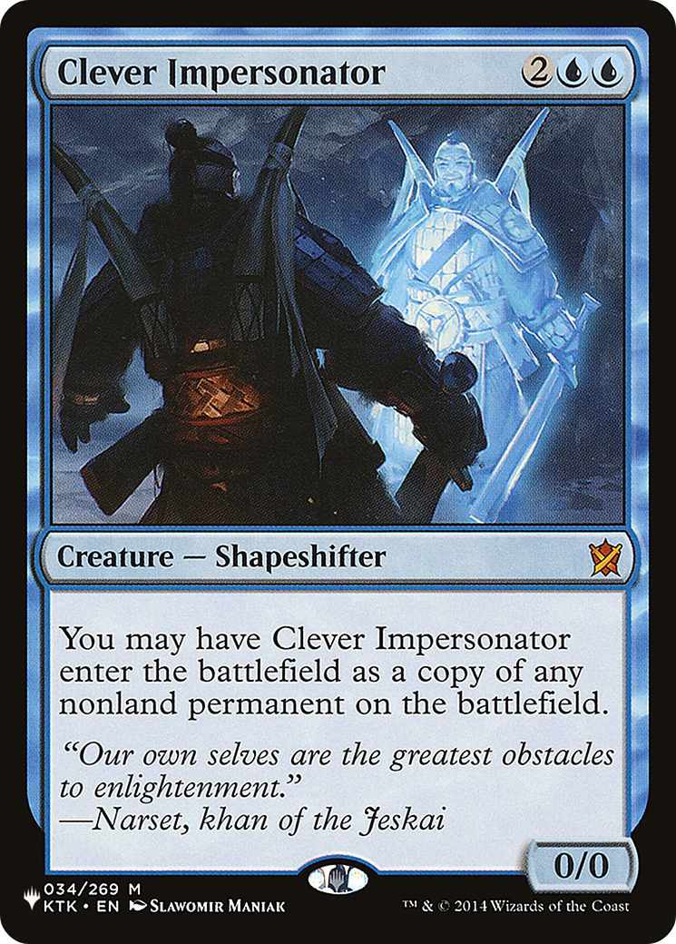 Clever Impersonator [The List] - Trinity Hobby