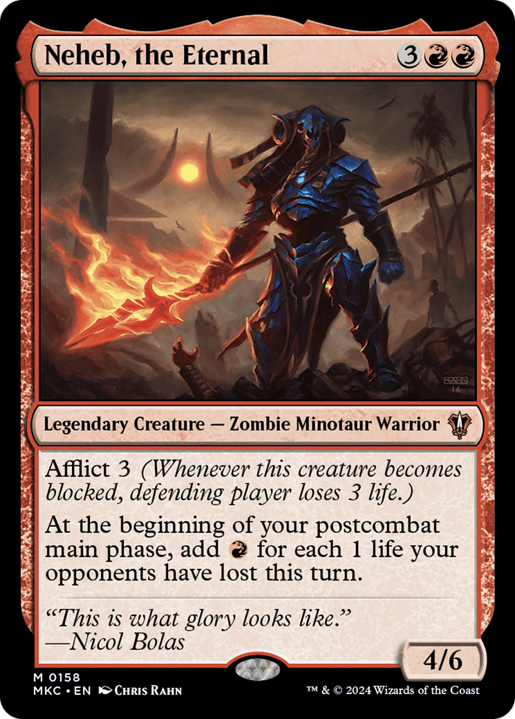Neheb, the Eternal [Murders at Karlov Manor Commander] - Trinity Hobby