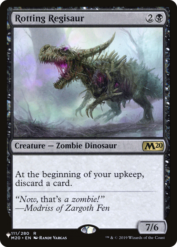 Rotting Regisaur [The List] - Trinity Hobby