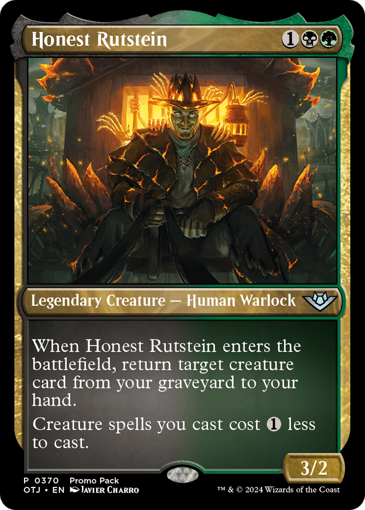 Honest Rutstein (Promo Pack) [Outlaws of Thunder Junction Promos] - Trinity Hobby