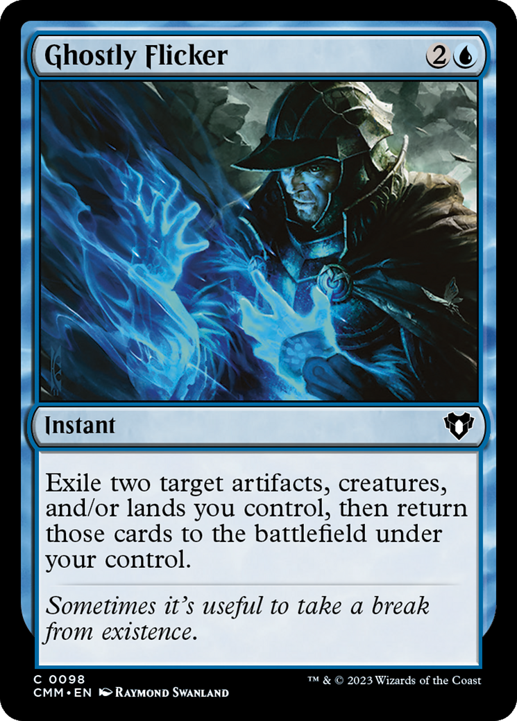 Ghostly Flicker [Commander Masters] - Trinity Hobby