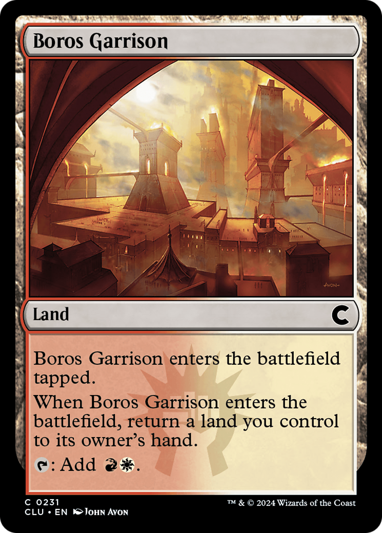 Boros Garrison [Ravnica: Clue Edition] - Trinity Hobby
