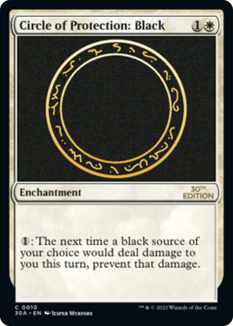 Circle of Protection: Black [30th Anniversary Edition] - Trinity Hobby