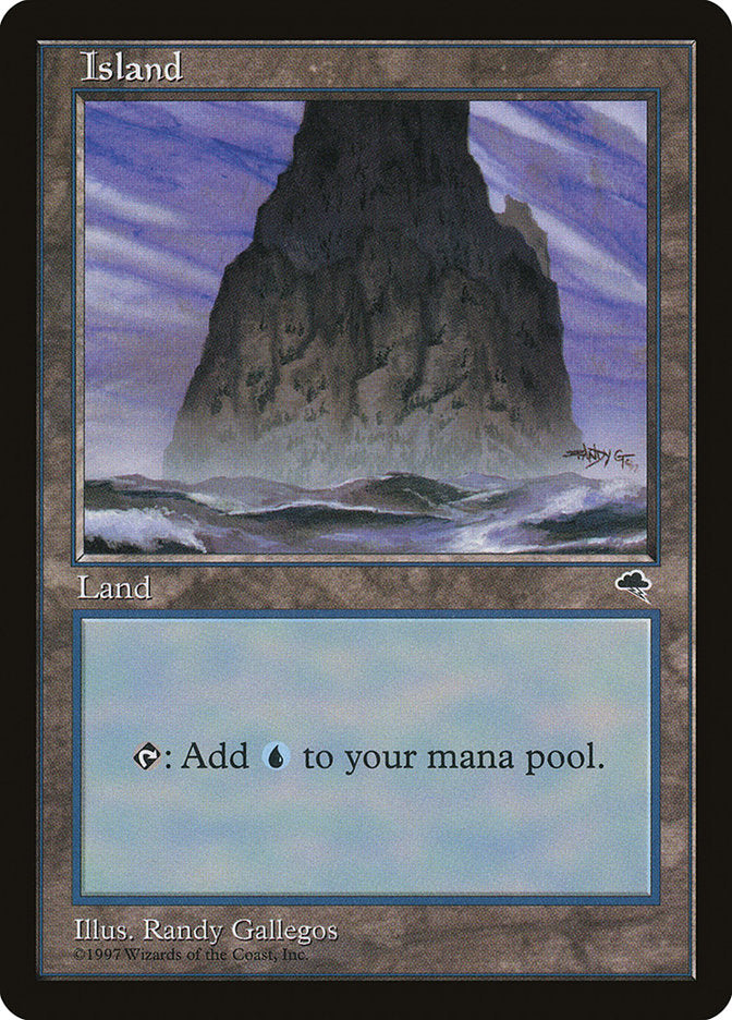 Island (Purple Sky and Water) [Tempest] - Trinity Hobby