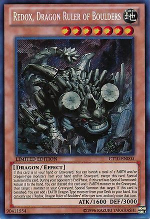 Redox, Dragon Ruler of Boulders [CT10-EN003] Secret Rare - Trinity Hobby