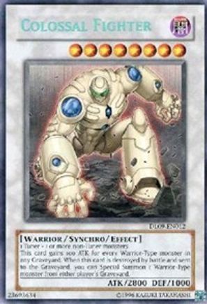 Colossal Fighter (Blue) [DL09-EN012] Rare - Trinity Hobby