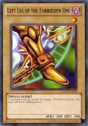Left Leg of the Forbidden One (Red) [DL11-EN003] Rare - Trinity Hobby