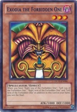 Exodia the Forbidden One (Red) [DL11-EN006] Rare - Trinity Hobby