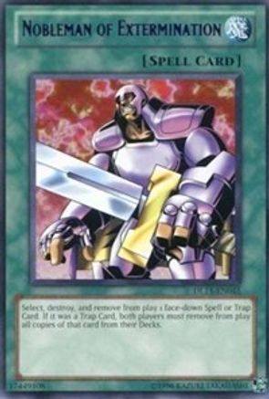 Nobleman of Extermination (Red) [DL11-EN015] - Duelist League Promo Unlimited - Rare - Trinity Hobby