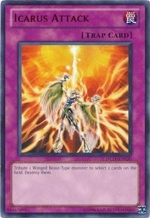 Icarus Attack (Red) [DL11-EN020] - Duelist League Promo Unlimited - Rare - Trinity Hobby