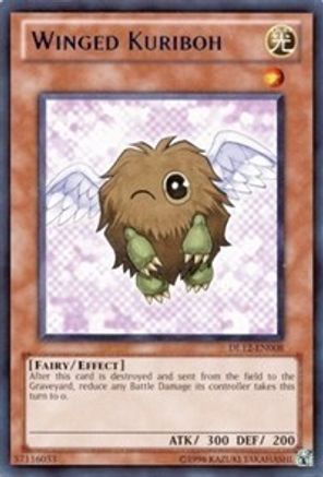 Winged Kuriboh (Red) [DL12-EN008] Rare - Trinity Hobby