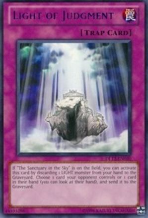 Light of Judgment (Red) [DL12-EN020] Rare - Trinity Hobby