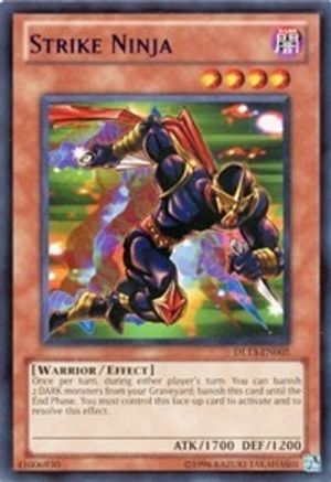 Strike Ninja (Red) [DL13-EN005] - Duelist League Promo Unlimited - Rare - Trinity Hobby