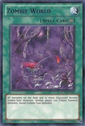 Zombie World (Red) [DL13-EN017] - Duelist League Promo Unlimited - Rare - Trinity Hobby