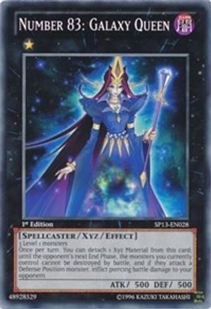 Number 83: Galaxy Queen [SP13-EN028] Common - Trinity Hobby