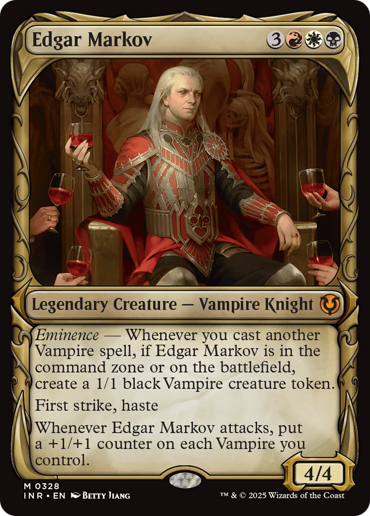 Edgar Markov (Showcase) [Innistrad Remastered] - Trinity Hobby
