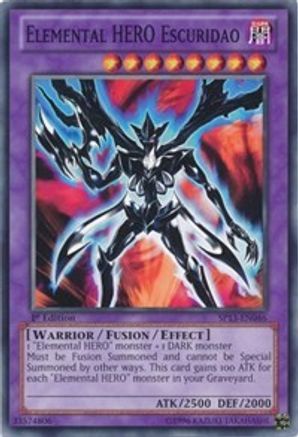 Elemental Hero Escuridao [SP13-EN046] Common - Trinity Hobby
