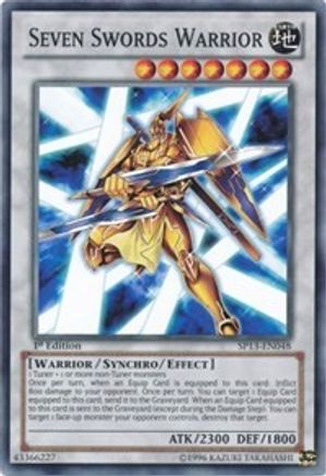 Seven Swords Warrior [SP13-EN048] Common - Trinity Hobby