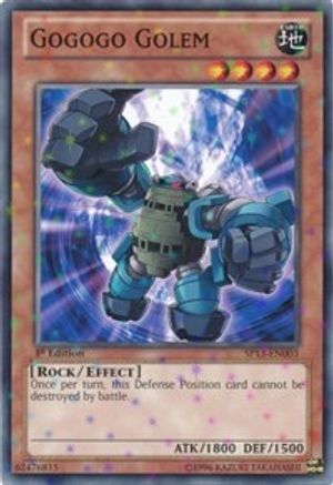 Gogogo Golem [SP13-EN003] Starfoil Rare - Trinity Hobby