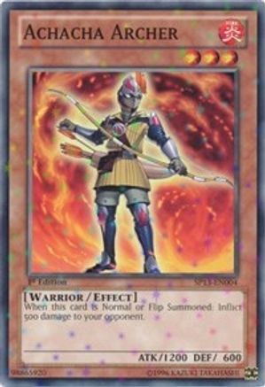 Achacha Archer [SP13-EN004] Starfoil Rare - Trinity Hobby