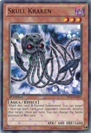 Skull Kraken [SP13-EN007] Starfoil Rare - Trinity Hobby