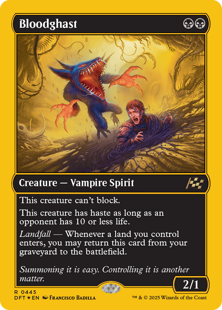 Bloodghast (First-Place Foil) [Aetherdrift] - Trinity Hobby