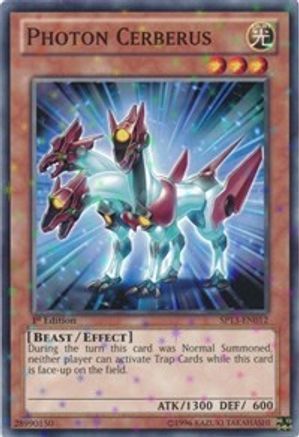 Photon Cerberus [SP13-EN012] Starfoil Rare - Trinity Hobby