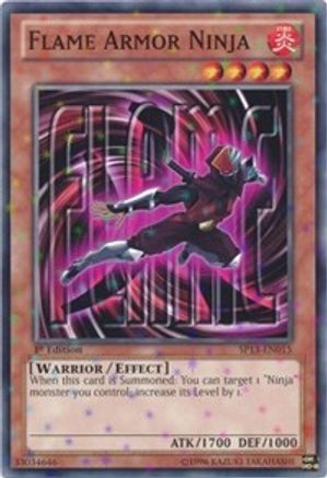Flame Armor Ninja [SP13-EN015] Starfoil Rare - Trinity Hobby