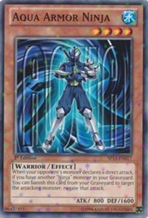 Aqua Armor Ninja [SP13-EN017] Starfoil Rare - Trinity Hobby