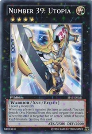 Number 39: Utopia [SP13-EN021] Starfoil Rare - Trinity Hobby