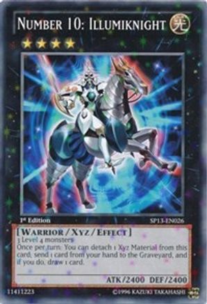 Number 10: Illumiknight [SP13-EN026] Starfoil Rare - Trinity Hobby
