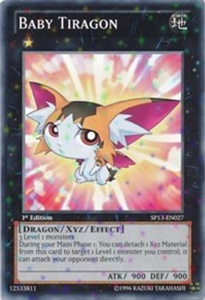 Baby Tiragon [SP13-EN027] Starfoil Rare