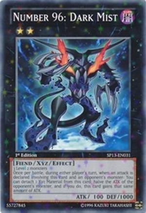 Number 96: Dark Mist [SP13-EN031] Starfoil Rare - Trinity Hobby