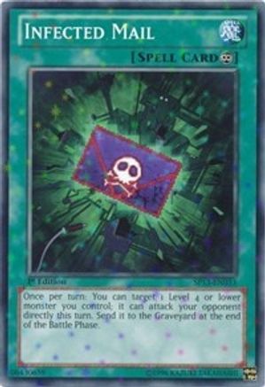 Infected Mail [SP13-EN033] Starfoil Rare - Trinity Hobby