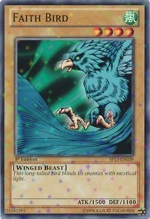 Faith Bird [SP13-EN039] Starfoil Rare - Trinity Hobby