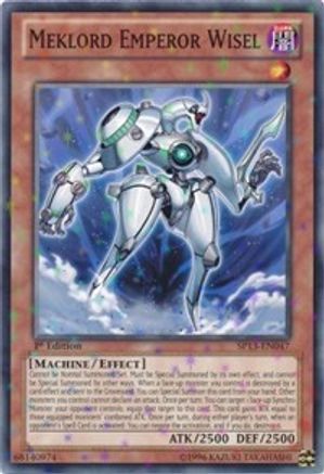 Meklord Emperor Wisel [SP13-EN047] Starfoil Rare - Trinity Hobby