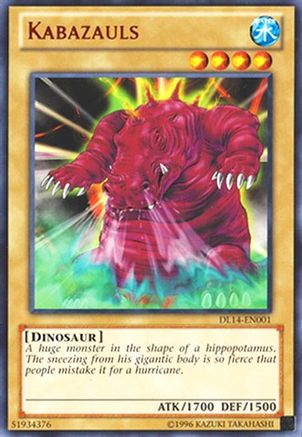 Kabazauls (Red) [DL14-EN001] Rare - Trinity Hobby