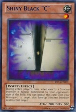 Shiny Black "C" (Red) [DL14-EN007] Rare - Trinity Hobby