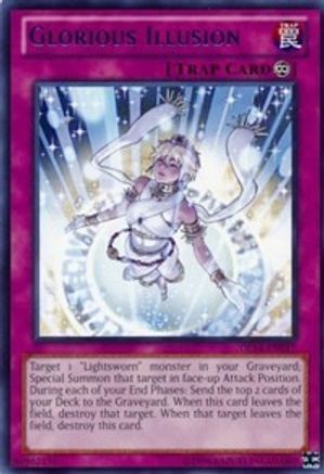 Glorious Illusion (Red) [DL14-EN017] Rare - Trinity Hobby