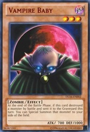 Vampire Baby (Red) [DL16-EN002] - Duelist League Promo Unlimited - Rare - Trinity Hobby